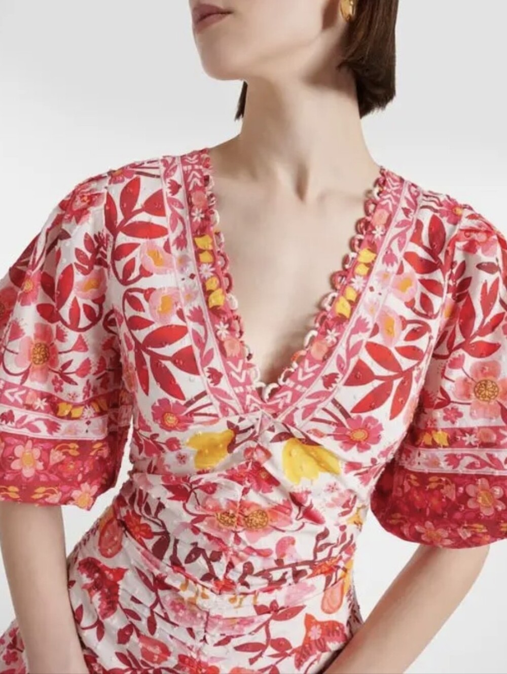 Farm Rio Romantic Orchard midi dress - Picture 4 of 8